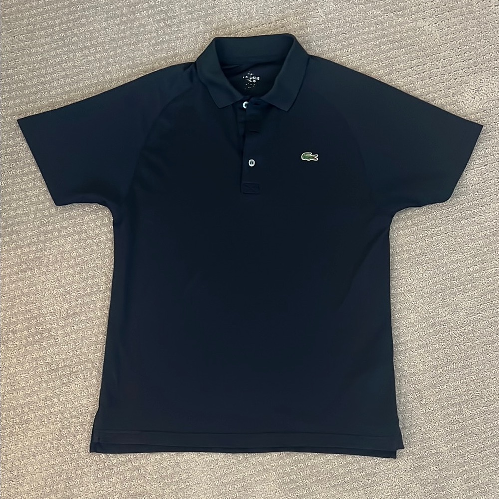 Lacoste Men's Black Polo Shirt